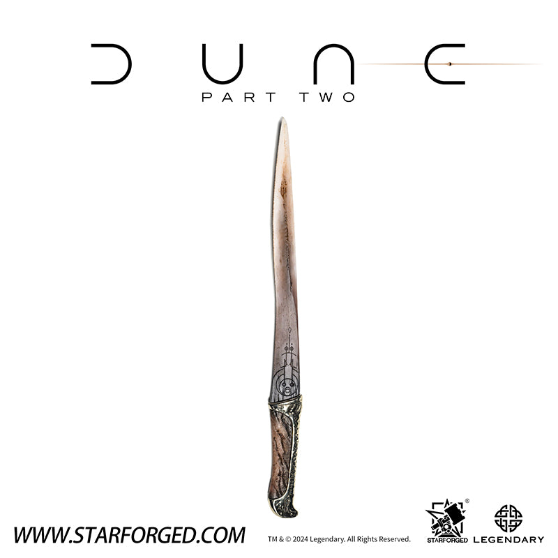 Starforged Dune II  Sandworm Teeth Crysknife Atreides Movie Peripheral Props Restored to Original Authorized Version Other